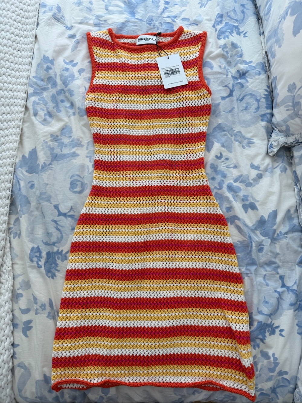 Princess Polly Size 4 Crochet Mini Dress - NWT